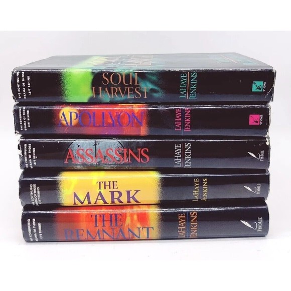 Left Behind Books Book Set Lot Of 5 Tim LaHaye Jerry B Jenkins Hardcover Rapture - Picture 3 of 12